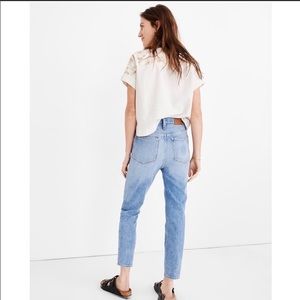 Madewell Momjeans high rise jeans “like new”